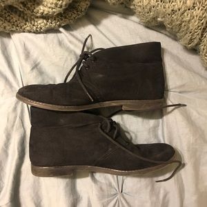 Black ankle boots